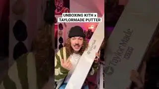 Unboxing the Kith x Taylormade Putter. I waited 6 months for this putter, is it worth it? I think so