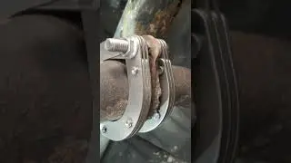 Exhaust flange repaired