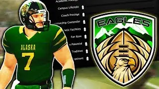 HARDEST REBUILD POSSIBLE IN FOOTBALL | NCAA 14 Alaska Eagles Dynasty Ep. 1