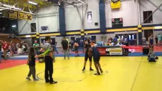 Riley Kuhn  SYWO folkstyle youth wrestling Championship part 1