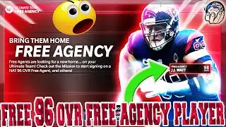 FREE 96 OVR FREE AGENCY PLAYER! 98 DAK & WATT GET ANY TEAM CHEM! [Madden 21 Ultimate Team]
