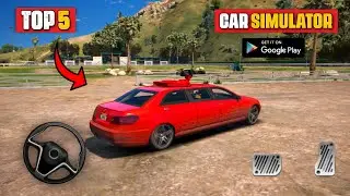 Top 5 New Open World Car Driving Games For Android 2023 | Best Driving Games