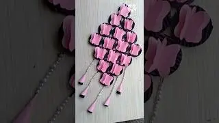 3d butterfly wall hanging paper crafts idea #viral #shorts #trending #diy #craft #art