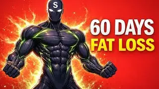 60 Day Extreme Fat Loss Plan 🔥 Full Body Transformation (Science-Based & Brutal)