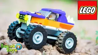 Lego city monster truck / Lego 60251 truck speed build and review