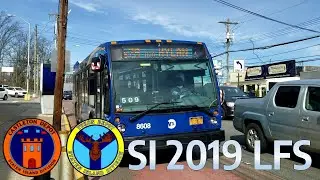 ᴴᴰ⁶⁰ |NYCT Bus| Staten Island's 2019 Novabus LFS SmartBus Compilation