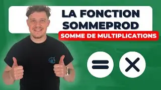 Comment utiliser la fonction SOMMEPROD sur Excel ? (Somme de multiplications)