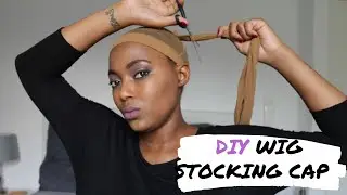 DIY WIG STOCKING CAP