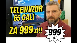 Telewizor 65 cali za 999 zł! Hit cenowy , kt&oacute;rego szukasz...