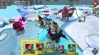 Lords Mobile Barbarian Limited Challenge: Barbaric Journey Stage 5 (F2P Heroes only!)