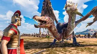 CAN Roman Army Hunt 1,000 Warhammer DRAGON - UEBS 2 | BATTLE SIMULATOR 2