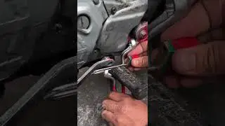 This way your motorcycle will never be stolen!#MotorcycleTips #SecurityHacks #LifeHacks