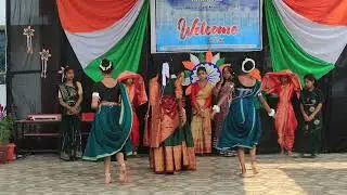 Fusion of state 7th girls| Republic day | GLD PUBLIC SCHOOL KHAIRTAL