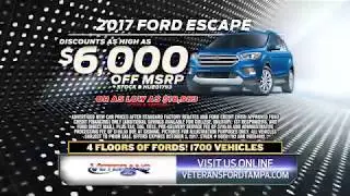 2017 Ford Escape - September Discounts