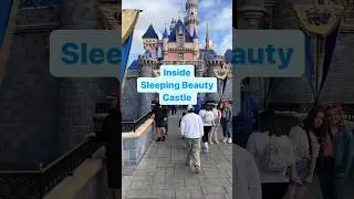 inside sleeping beauty castle 🎀💖✨️
