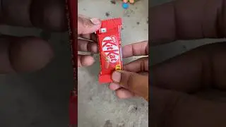 ASMR KitKat Mini Bar Unpacking | Sweet🍫#kitkatchocolate  #candyopening #trandingshorts