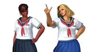 Rumble Rose XX 2025: Dr. Anesthesia vs Sgt. Clemets 6 minute H-KO match gameplay video