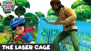 The Laser Cage | Laser Ka Pinjara | Shiva Action Cartoon | Shiva Full Ep | Fun 4 Kids - Hindi