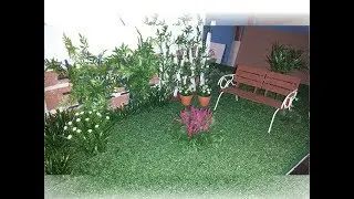 How to make a Doll Flower Garden