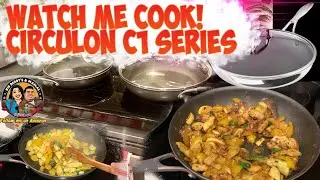 Watch me Cook! Circulon C1 Series Clad Stainless Steel Review #cooking ScratchDefense Technology