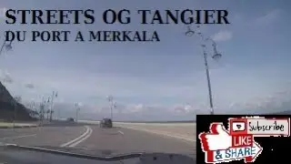 Streets of Tanger.  Cool drive from the port to Djebel Kbir