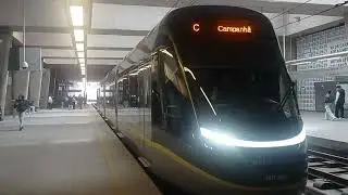 Partida do Novo ve&iacute;culo do Metro do Porto