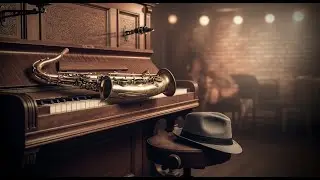 Vintage Jazz Piano & Saxophone | Old School Smooth Jazz | Relaxed study mind