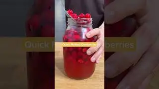 Pickle your cranberries