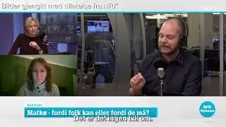 Mímir Kristjánsson om matkøene - NRK Politisk kvarter 06.12.23