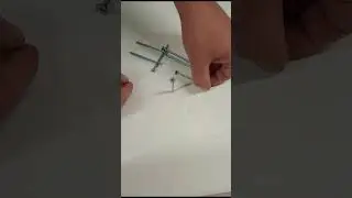 hollow screw balance 😎#satisfying #shorts