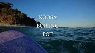 Surfing Noosa&rsquo;s Iconic Boiling Pot 🌊 Point Break Session