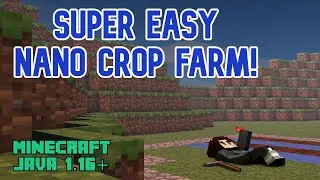 SUPER EASY NANO FARM | Minecraft Java 1.16+