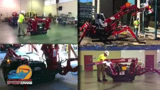 SPYDERCRANE 090 & 200 Series Mini-Crawler Cranes