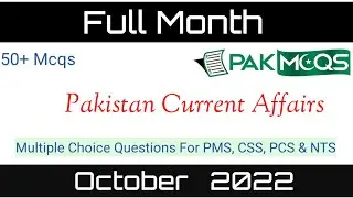 CSS latest Current Affair | 2022 Year Review | CSS Current Affairs |A Fortnightly October 2022
