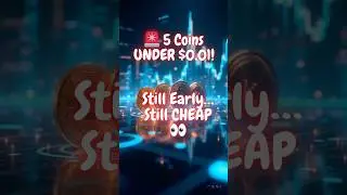 100x Crypto 2025 |Cheap Crypto With High Potential 2025! |  Cheap Crypto Coins #crypto