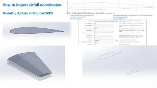 Как импортировать координаты профиля | Моделирование профилей в SOLIDWORKS