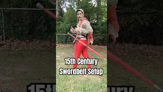 15th Century Swordbelt Setup