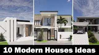 Modern House Design Ideas | Top 10 Family Homes (3&ndash;4 Bedrooms, 1&ndash;2 Storeys) | Gretti Studio