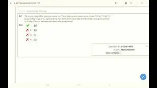 SSC SELECTION POST PHASE 8 2020 - Higher Secondary Level Exam - 10 Nov 2020 Shift- 1 to 2 pm maths