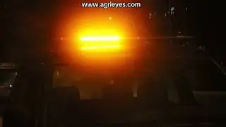 AgriEyes High Bright Tow Truck Light Bar with 360&deg; rotating coverage and excellent brightness