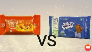Good day biscuit VS Patanjali biscuit