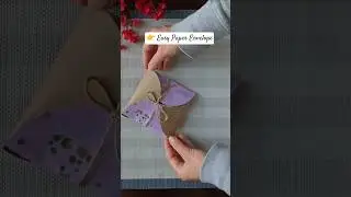 Paper Envelope ✉️ | Easy DIY Paper Craft #shorts