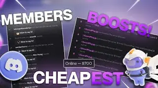 The Cheapest Discord Boosts & Server Members in 2026!
