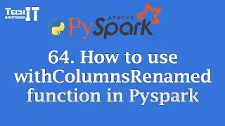 How to use withColumnsRenamed function in PySpark to Rename Multiple Columns in DataFrame