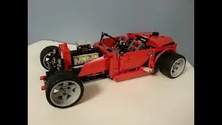 Lego Technic 8070 B Модель Roadster Hot Rod
