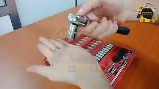 VIDEO 46PCS SOCKET WRENCH SET➕ COMBINATION WRENCH SET