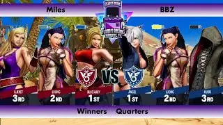 Flynn's Arcade 076 Winners Quarters - Miles (Blue Mary Luong) Vs BBZ (Luong Kukri Angel) KOF 15 2023