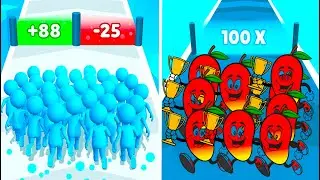 Count Masters Vs Food Run, Mango Food ! Walkthrough All New Max Update Mobile Tiktok Gameplay BZ2372