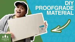 DIY Glowforge Proofgrade Materials || How To
