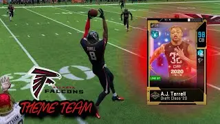 WE DRAFTED AJ TERRELL! ATLANTA FALCONS THEME TEAM - MADDEN 20 ULTIMATE TEAM
